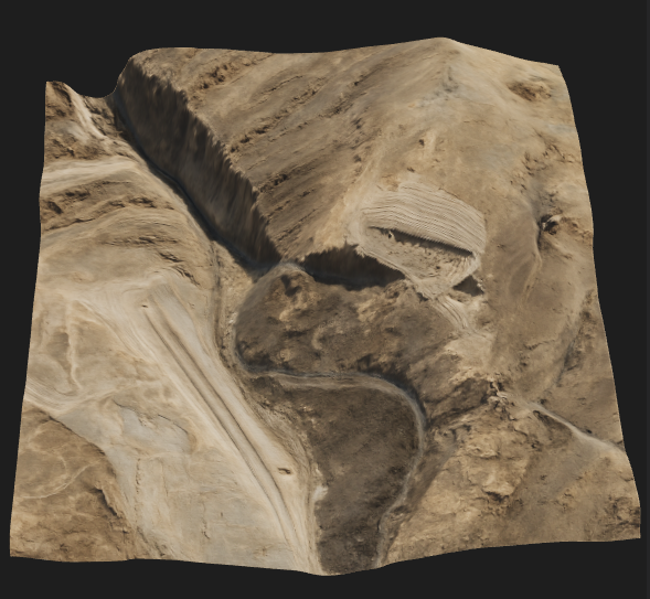 3D valley visualization